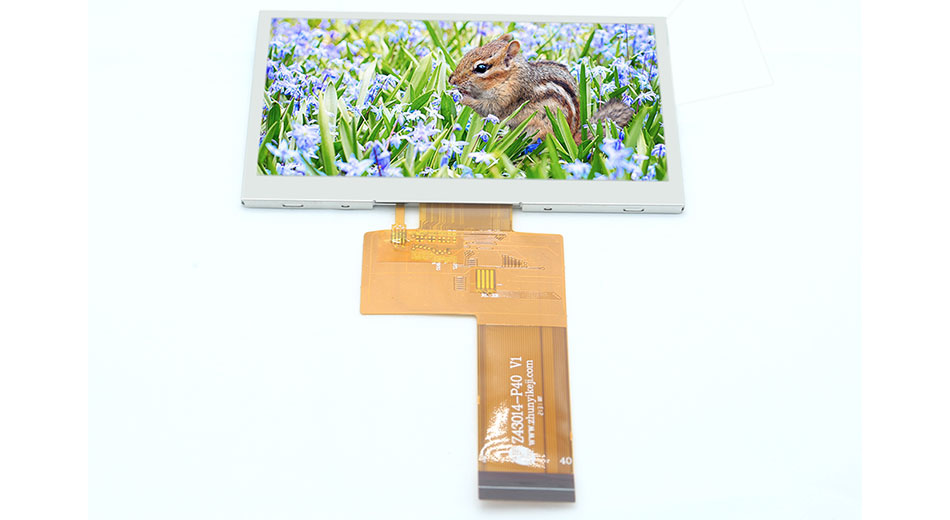 Z43014 4,3 водитель интерфейса ST7283 дюйма TFT LCD горизонтальный 480*272 40PIN RGB
