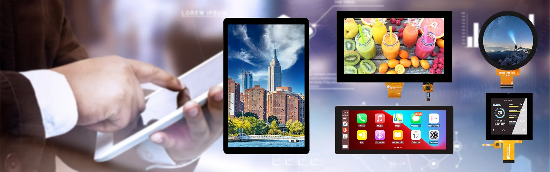 TFT LCD сенсорный экран