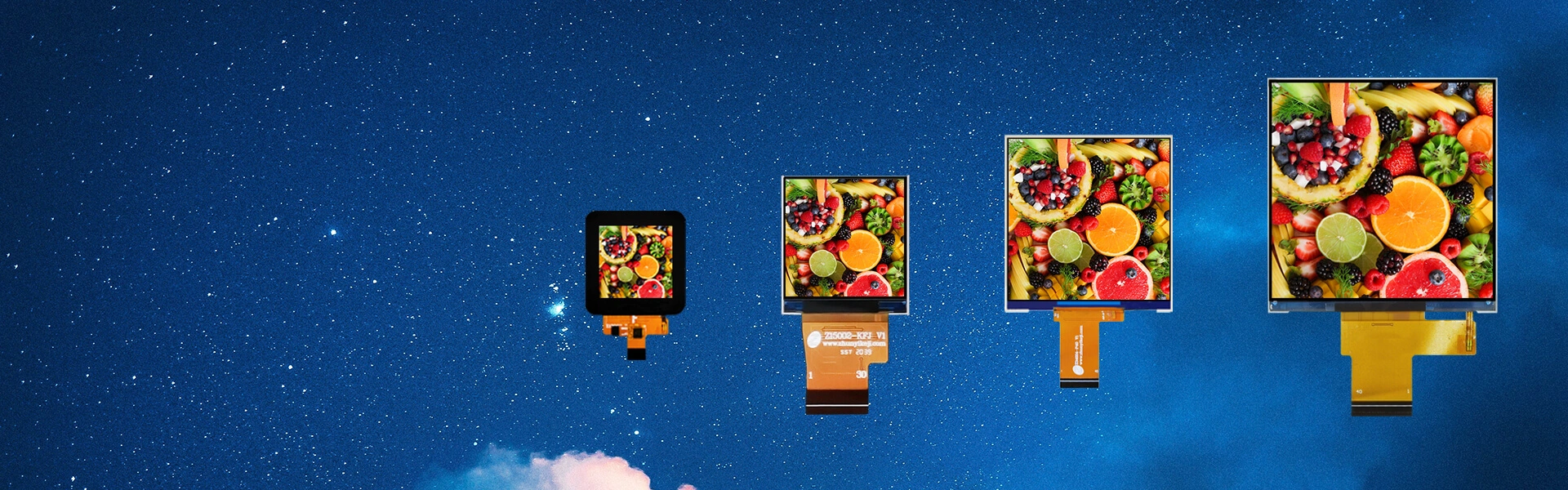 Квадратный TFT LCD дисплей