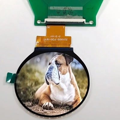 2,1 медленно двигают круговой взгляд ИПС интерфейса разрешения 480*480 СПИ РГБ экрана ЛКД