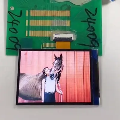 Тип малый интерфейс TFT панели MIPI дюйма 240x320 LCD размера 2 4