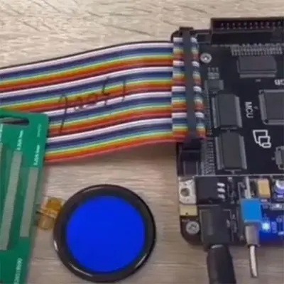 1,28-дюймовый круглый ЖК-дисплей 240x240 GC9A01 Driver SPI интерфейс для умной домашней панели часов